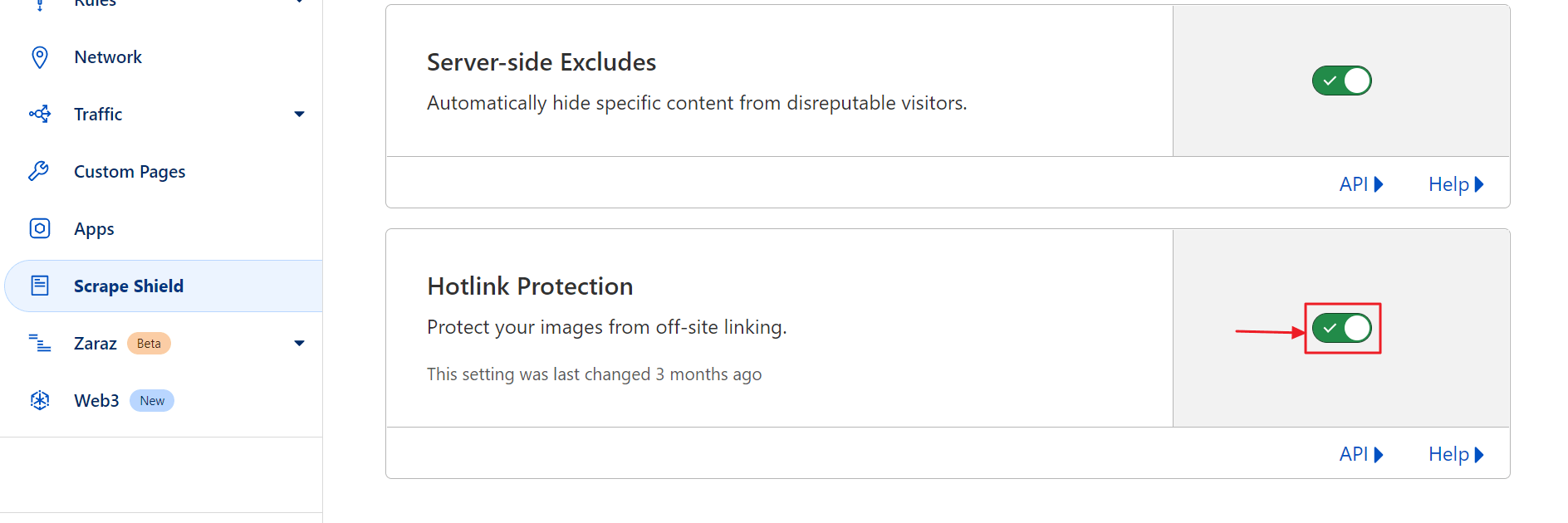 Cloudflare Hotlink Protection
