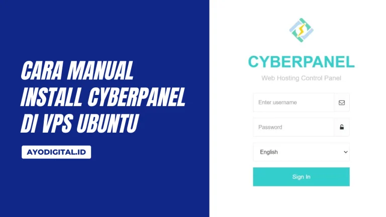 Cara Manual Install Cyberpanel di VPS Ubuntu 1